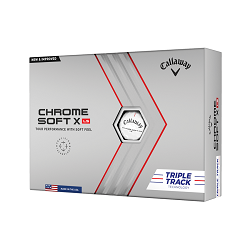 Callaway Chrome Soft X LS Triple Track Golfbolde 2023