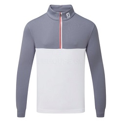FootJoy Colour Block Chill-Out Golf Sweater (gråhvid)