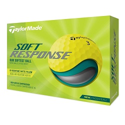 TaylorMade Soft Response Gule Golfbolde 2022
