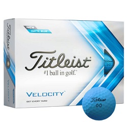 Titleist Velocity Golfbolde Blå