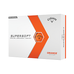 Callaway Supersoft Matte Golfbolde Orange 2023