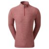 FootJoy Space Dye Chill-Out Golf Pullover (rød)