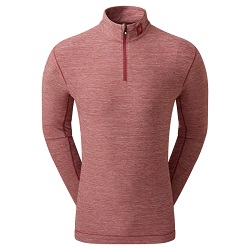 FootJoy Space Dye Chill-Out Golf Pullover (rød)