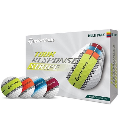 TaylorMade Tour Response Stripe Multi Color Golfbolde