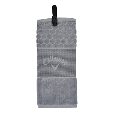 Callaway Tri-Fold Golfhåndklæde Grå