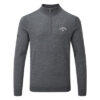 Callaway Blended Merino 14 Zip Golf Sweater (grå)