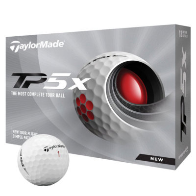 TaylorMade TP5x Golfbolde med logo