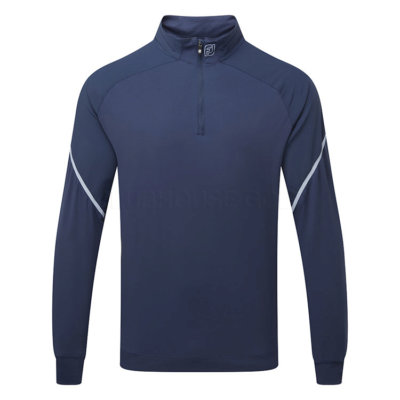 FootJoy Temposeries Tech Golftrøje (mørkeblå)