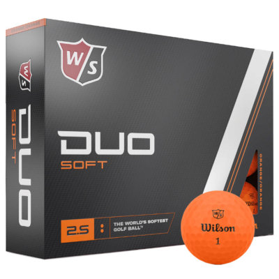 Wilson Staff Duo Soft Orange Golfbolde