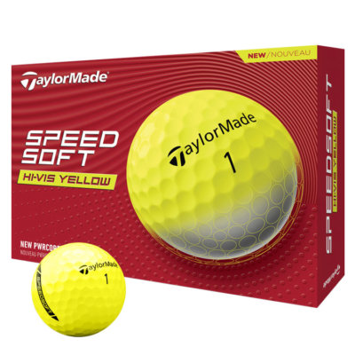 TaylorMade SpeedSoft Golfbolde (gul)