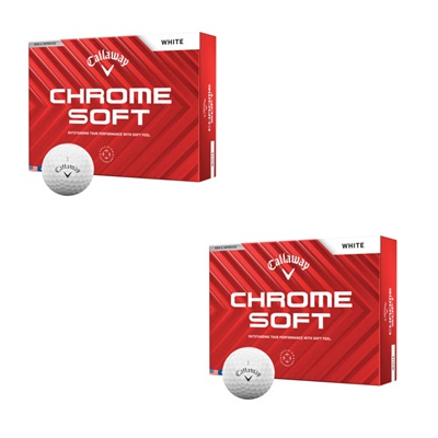 Callaway Chrome Soft Golfbolde 2024 2-pack
