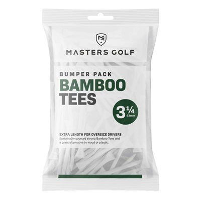 Masters Bamboo Golftees 83mm (stor pakke)