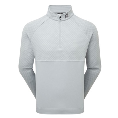 FootJoy Jaquard Thermal Chill-Out Golf Pullover (grå)