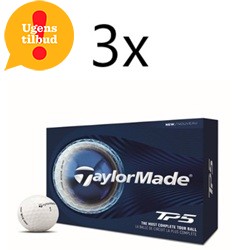 TaylorMade TP5 Golfbolde 2026 3-pack