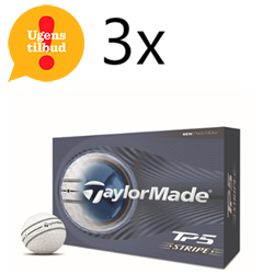 TaylorMade TP5 Stripe Golfbolde 2026 3-pack